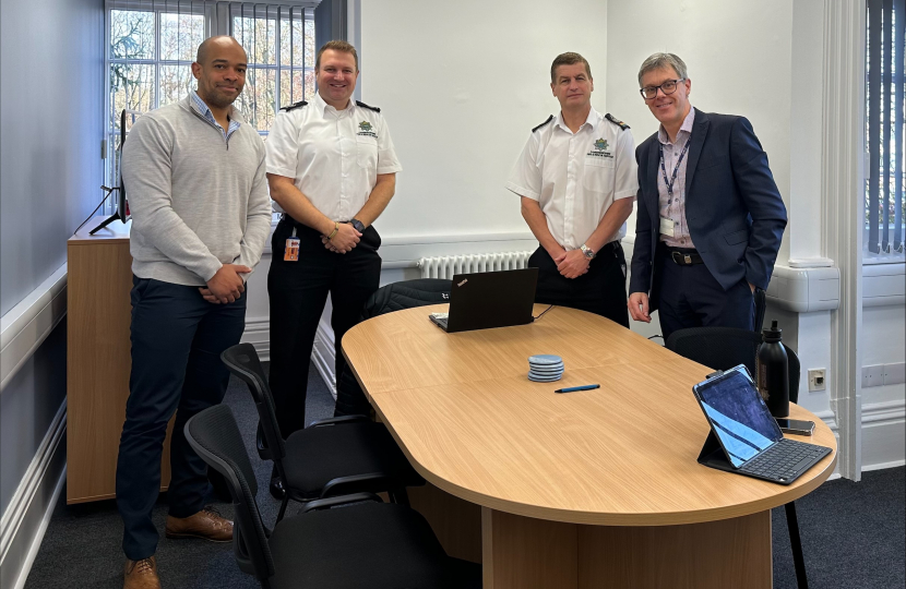 Meeting with Cambridgeshire Fire and Rescue Service | Huntingdon