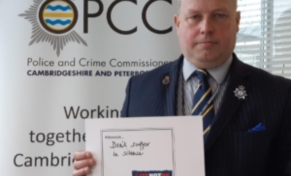 Police Commissioner marks #itsnotok2019 to support victims