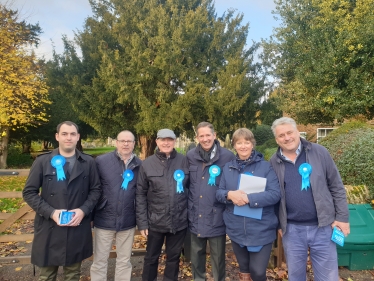 Huntingdon Conservative Ian Gardener by-Election