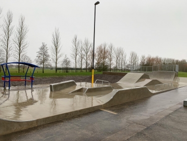 Huntingdon Conservatives skate park st Ives 